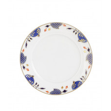  Кондитерские изделия тарелка, синий Noble, лук кромка, синий кобальт, красный и золото со скидкой чате, Ø 14 см 
