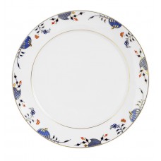  Десертная тарелка, синий Noble, лук кромка, синий кобальт, красный и золото со скидкой чате, Ø 29 см 