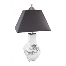  Настольная лампа, Mingdrachen, черный, H 49 см 
