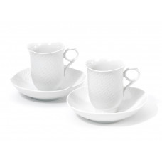  Кофейные чашки-набор, форма 'волна игра Relief', Wei , H 0 см 