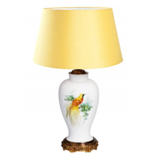  Настольная лампа, экзотическая птица живопись, H 62 см 