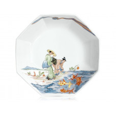  Восьмиугольный чашка, роспись по фигуре Kakiemon, Лимитированные шедевры, ø 19 см 
