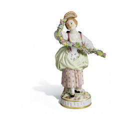  Фигура, М—девушка с цветочной гирляндой 