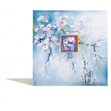  Панно, Влюбленная пара в Fr–весна, Лимитированные шедевры, 45 x 45 см 