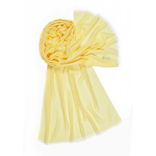  Шарф платок в универе 40% вискоза/30% модал/30% хлопок, giallo, 180 x 68 см 