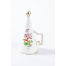 Lichtlöscher, Blume 2 mitte, bunt, Goldrand, 8 cm