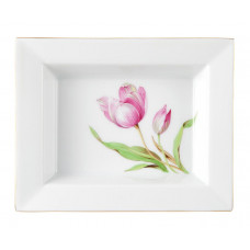 Vide-poche klein, Blumenmalerei 'Tulpen',bunt, 12,3 x 10 cm