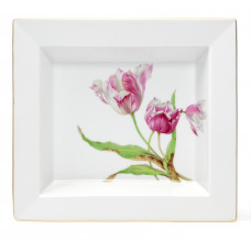 Vide-poche groß, Blumenmalerei 