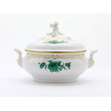 Terrine,oval mit Schnörkel, Form 