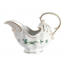Sauciere, Reicher Drache, gr&uuml;n, goldschattiert, Goldrand, V 0,40 l