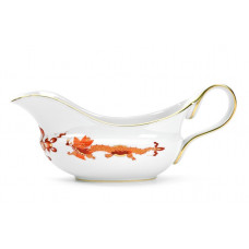 Sauciere, Reicher Drache, rot, goldschattiert, Goldrand, V 0,15 l