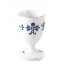 Eierbecher, Reicher Drache, kobaltblau, goldschattiert, Goldrand, H 7 cm