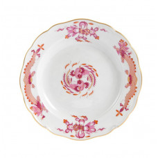 Teller, Reicher Drache, purpur, rot- und goldschattiert, Goldrand, ø 14 cm