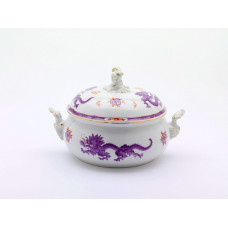 Terrine, rund mit Schnörkel, Form 