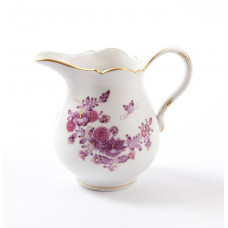 Milchkännchen, Reiche alte indische Purpurmalerei, ohne Kante, Goldrand, V 0,15 l