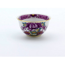 Kopchen, Altes Tischchenm.i.altem Purpur m.reich.Propellerk.goldschatt.Goldrand, 0,06 l