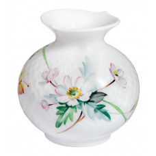 Vase mit Relief, Waldflora mit Insekten, Form 