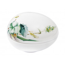 Eidose, Waldflora mit Insekten, L 8 cm