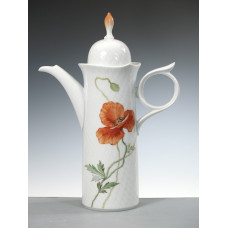 Mokkakanne, Blumenmalerei 