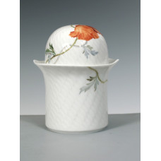 Zuckerdose, Blumenmalerei 