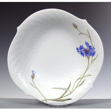 Sch&uuml;ssel, rund, Blumenmalerei 