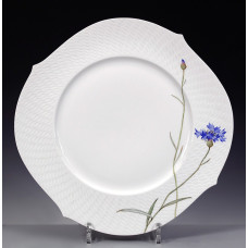 Platzteller, Blumenmalerei 