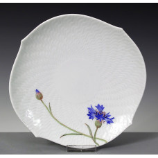 Untertasse zu 29586, Blumenmalerei 