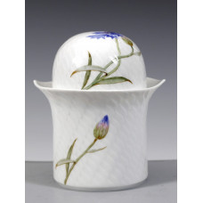 Zuckerdose, Blumenmalerei 