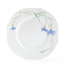 Teller m.H., Kornblume, blau, ø 28,5 cm