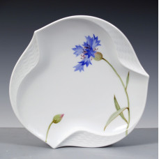 Sch&auml;lchen mit Relief, Blumenmalerei 