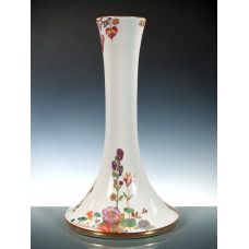 Vase, Blumenstillleben,bunt,Goldband und Goldfaden,Limitierte Meisterwerke, H 48 cm
