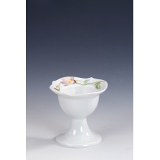 Eierbecher, Blumenmalerei 