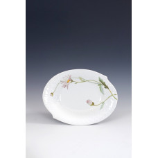 Beilageschale, Blumenmalerei 