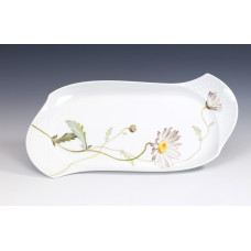 Platte, Blumenmalerei 