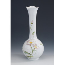 Vase mit Relief, Blumenmalerei 
