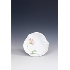 Sch&auml;lchen mit Relief, Blumenmalerei 