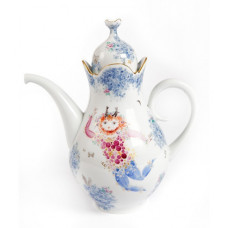 Kaffeekanne, Blütenreigen, Goldrand, V 1,00 l