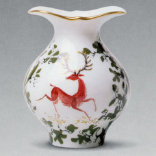 Deckel zu 23692, Jägerlatein,kombiniert Unterglasur,grün und Aufglasur,bunt,Goldrand