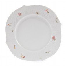 Platzteller, Leichte Streuer, bunt, wei&szlig;er Rand, &oslash; 32,5 cm