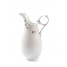 Milchkännchen, Leichte Streuer, bunt, weißer Rand, V 0,30 l