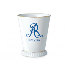 Becher, Altes Markenzeichen mit Jahreszahlen(Ausf.angeben),Goldrand,Aquatinta, V 0,15 l