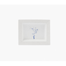 Vide-poche klein, Blue Orchid White, 12,3 x 10 cm