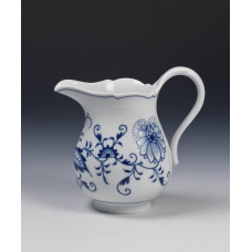 Milchkännchen, Zwiebelmuster, kobaltblau, weißer Rand, V 0,40 l