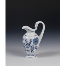 Gießer, Zwiebelmuster, kobaltblau, weißer Rand, 0,1 l