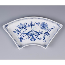 Seitent.z.53242, Zwiebelmuster, kobaltblau, weißer Rand