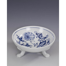 Sch&auml;lchen, Zwiebelmuster, kobaltblau, wei&szlig;er Rand, 11,5 cm