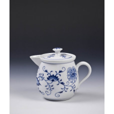 Milchkännchen, Zwiebelmuster, kobaltblau, weißer Rand, 0,4 l