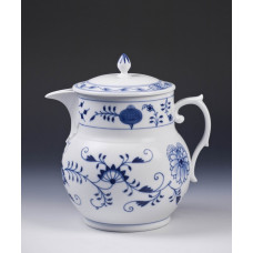 Krug, Zwiebelmuster, kobaltblau, weißer Rand, 2,12 l