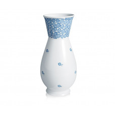 Vase, Blaue Rispe nach Riemerschmid, kobaltblau, H 19,5 cm