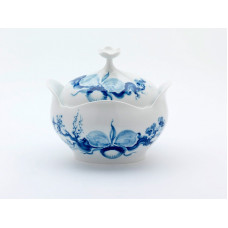 Terrine, oval, Orchidee auf Ast, V 1,25 l